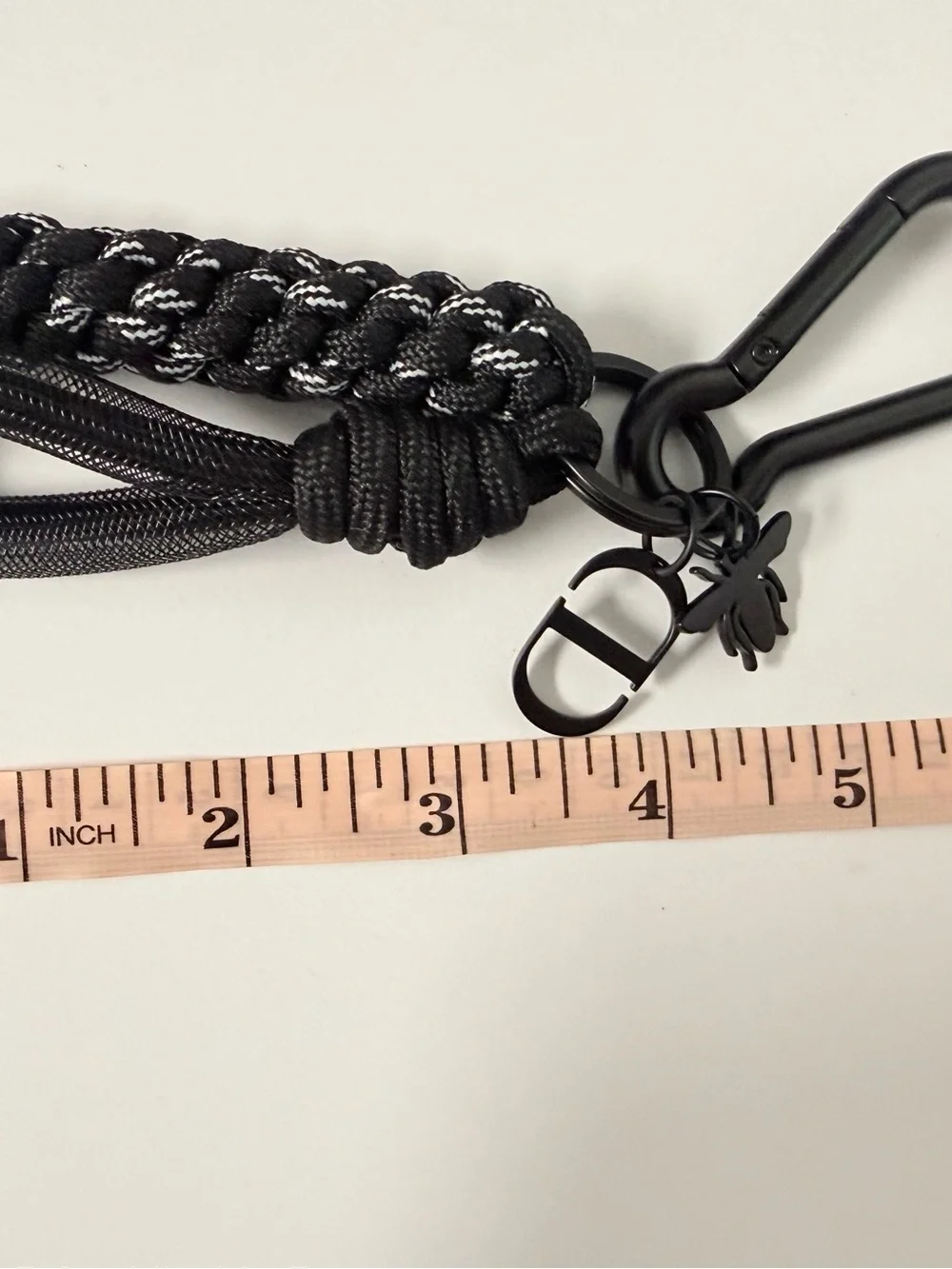 2026 Dior Key Ring Chain  Lanyard Carabiner Bee